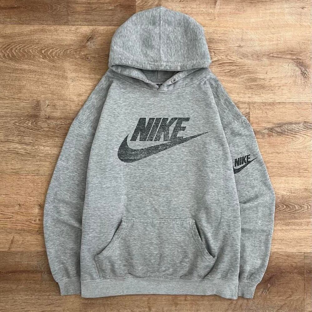 Nike Men's Grey Hoodie